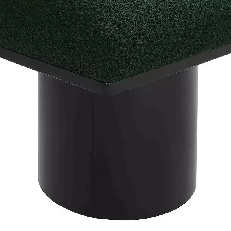 Meridian Furniture,Pavilion Boucle Fabric Bench