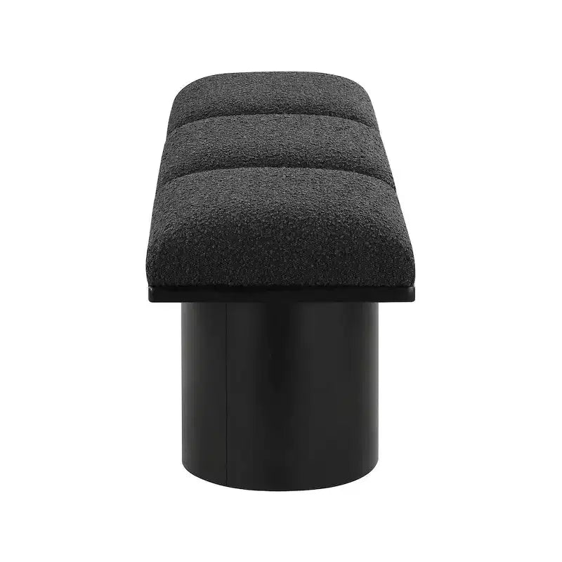 Meridian Furniture,Pavilion Boucle Fabric Bench