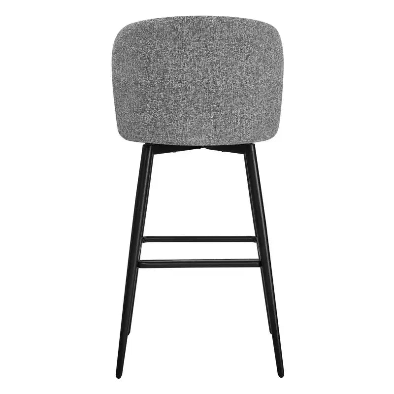 Spruce&Spring 30 Swivel Bar Height Bar Stool with Metal Legs