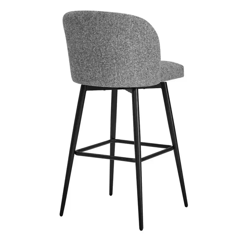 Spruce&Spring 30 Swivel Bar Height Bar Stool with Metal Legs