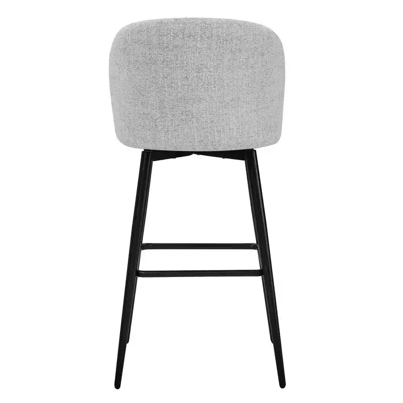 Spruce&Spring 30 Swivel Bar Height Bar Stool with Metal Legs