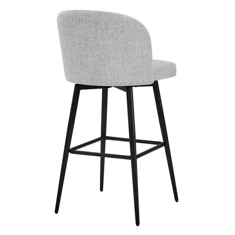 Spruce&Spring 30 Swivel Bar Height Bar Stool with Metal Legs