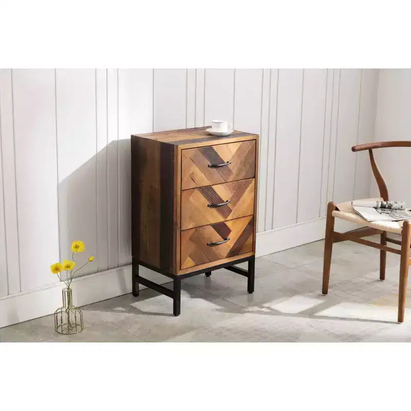 Burnham Home Benton Nightstand Natural - Boraam