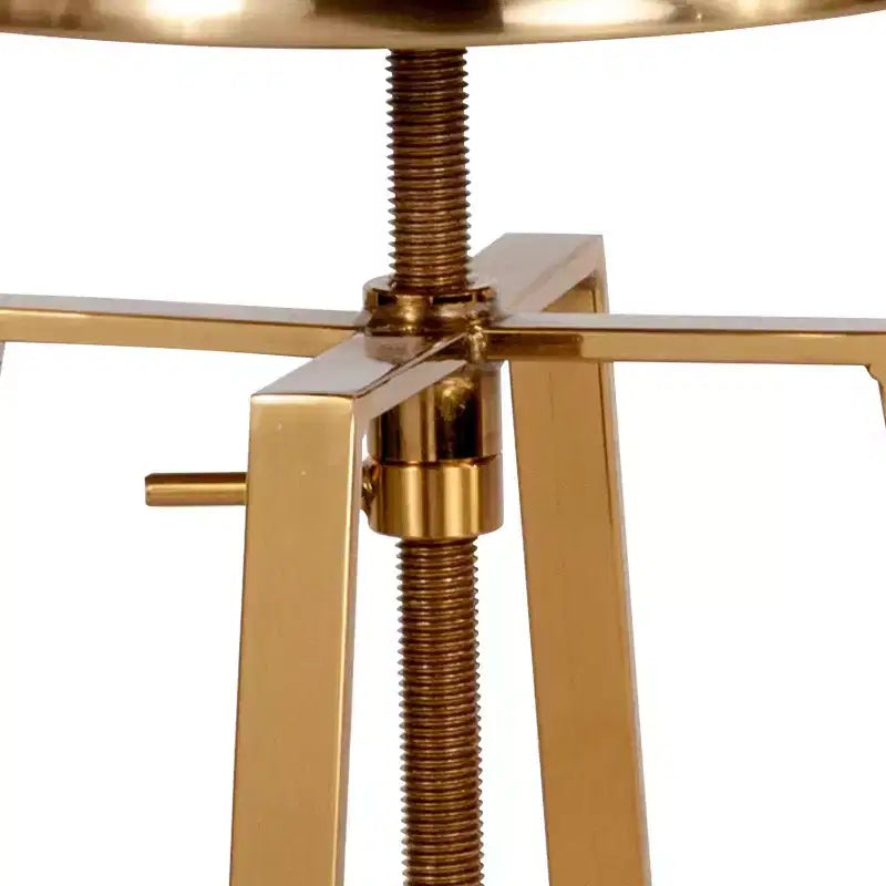 Emma and Oliver Industrial Style Barstool with Swivel Lift Seat